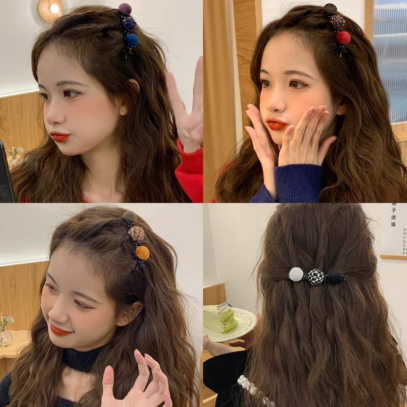 PALAY 4 Pcs Braided Hair Clips for Women Girls Cute Hair Braid Accessories Plait Hairpins Hair Sectioning Clamps Fashion Hairdressing Styling Tools PALAY 4 Pcs Braided Hair Clips for Women Girls Cute Hair Braid Accessories Plait Hairpins Hair Sectioning Clamps Fashion Hairdressing Styling Tools